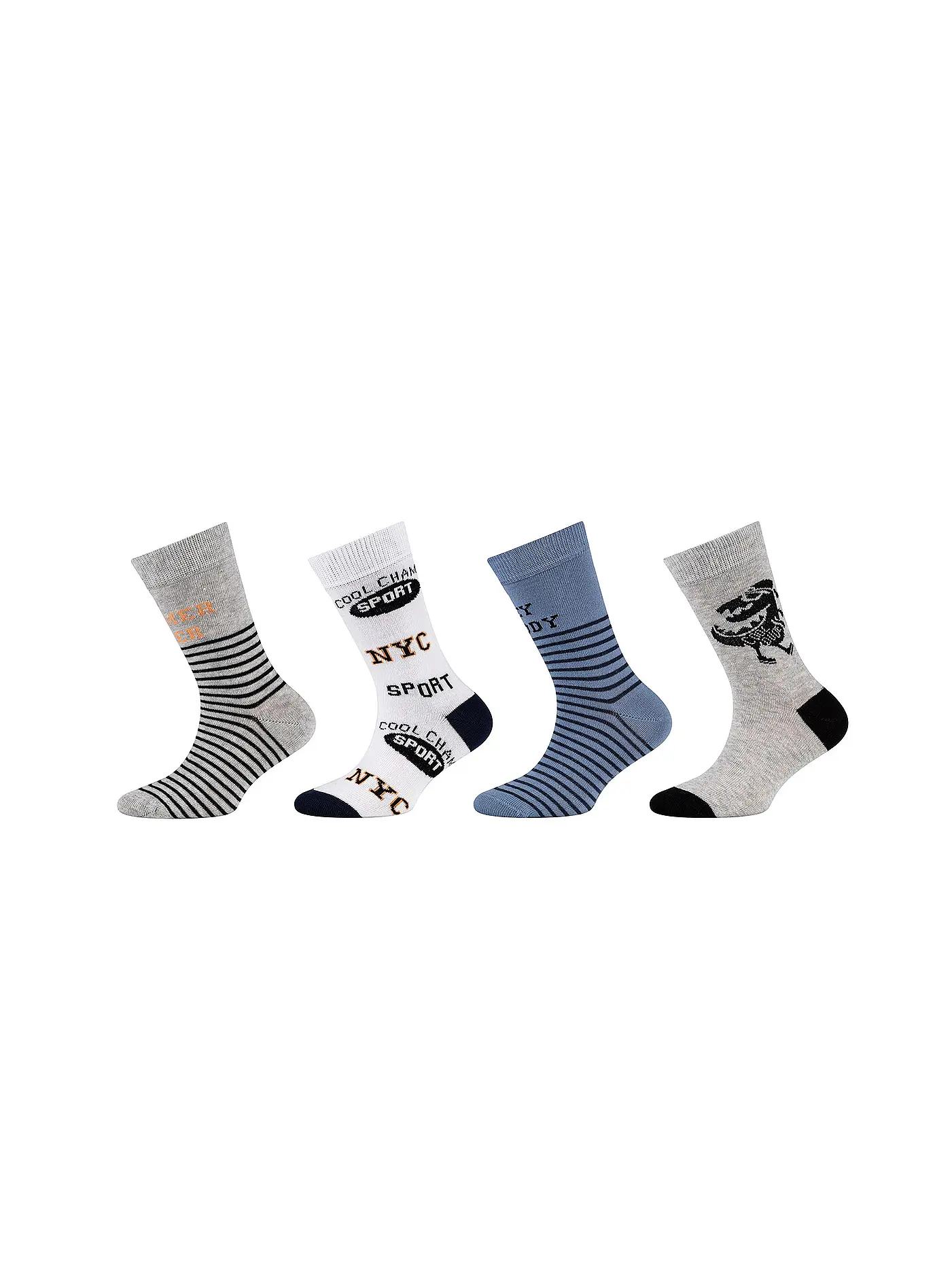 CAMANO | Jungen Socken 4er Pkg. infinity | 